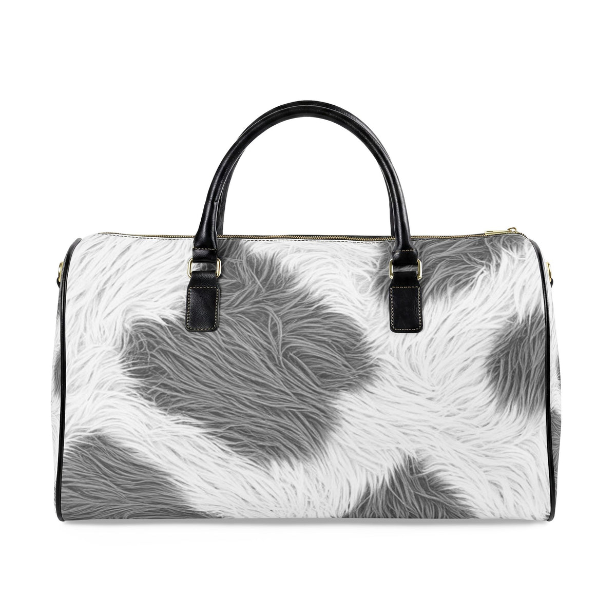 Faux Leather Travel Bag