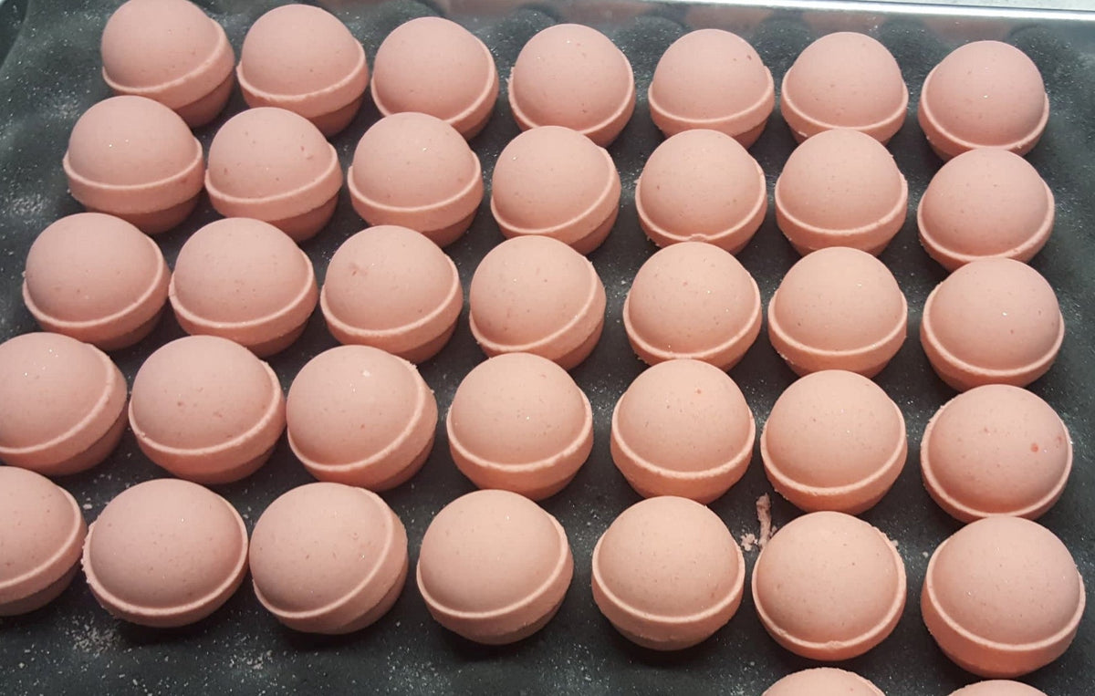 100 Aromatherapy Bath Bombs 2.25 oz each 100% Natural/Organic