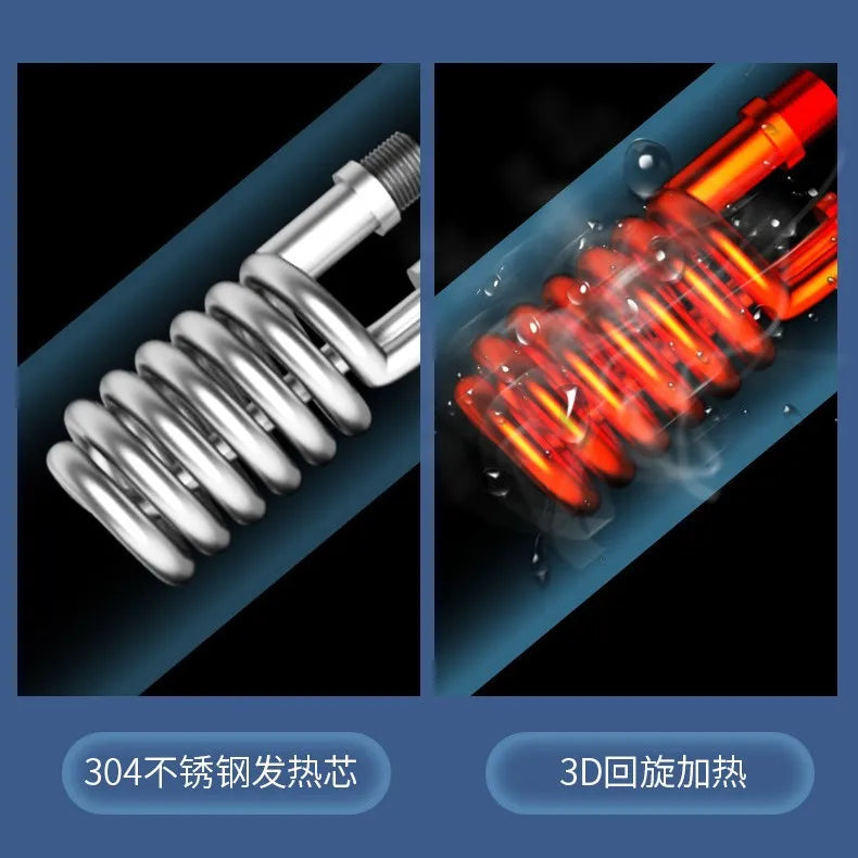Instant Electric Water Heater, Variable Frequency Constant Temperature Quick Heating Shower Heater for Rental Bathroom