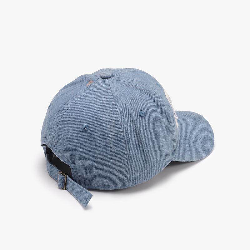Distressed Cotton Baseball Cap for Casual Style and Comfort