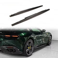 Aulena Dry Carbon OEM Rear Front Splitter Spoiler Sides Skirts Bumper Lip Front Lip Body Kit Rear Diffuser for Roma