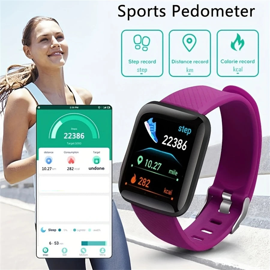 Men Watch Electronic Fitness Bracelet Smartwatch Smart Watch Y68 D20 Sleep Monitor Gift For IOS Android Smartphones Alarm Clock
