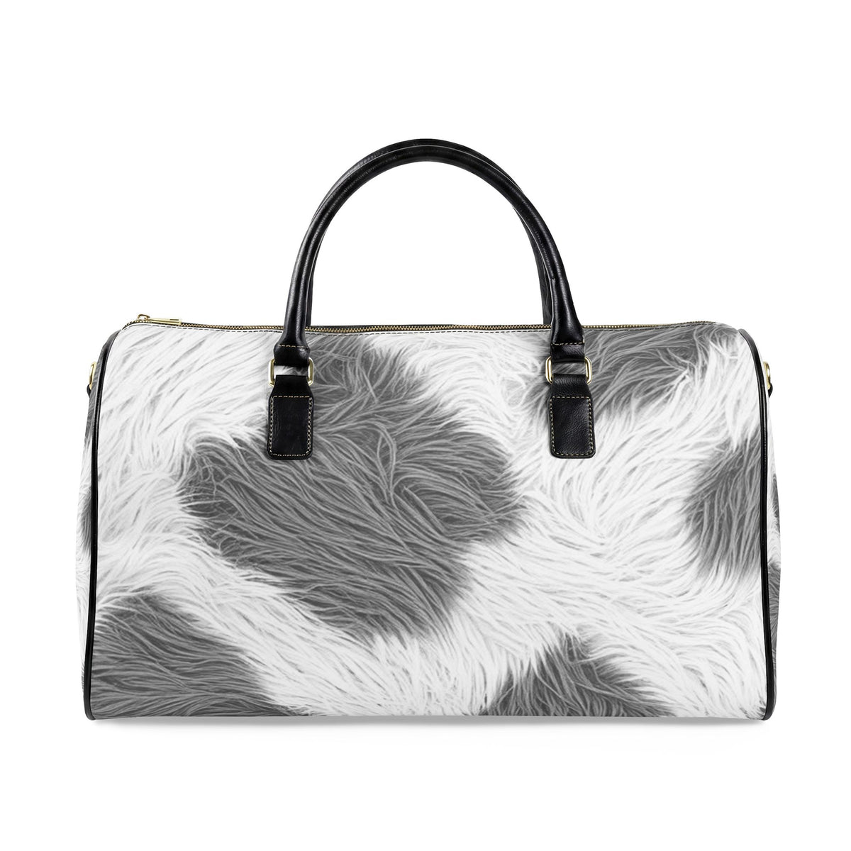 Faux Leather Travel Bag