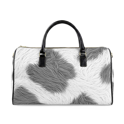 Faux Leather Travel Bag