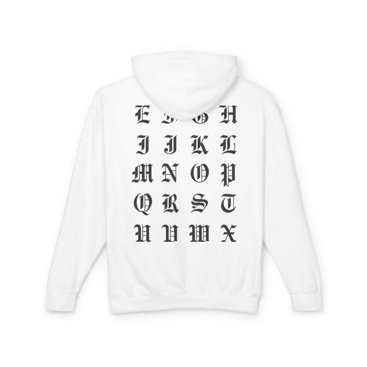 Unisex Lightweight Hooded Sweatshirt