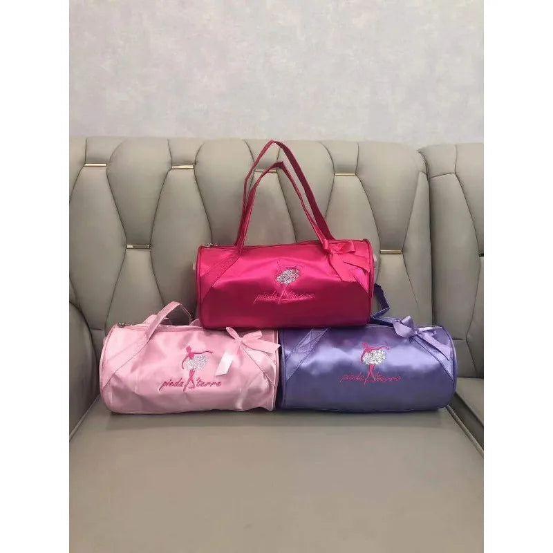 Children Dance Bag for Girls Single Shoulder Crossbody Ballet Dancing Backpack Kids Clothes Shoes Dress Handbag