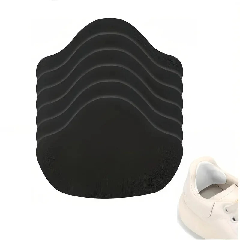 6 Pcs Sneaker Heel Repair Patches Wear-Resistant Shoe Heel Protector Stickers Fix Worn Holes for Sneakers, Leather Shoes