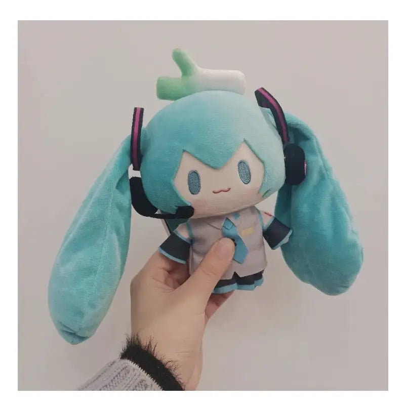 Hatsune Miku Dingbao series animation cartoon fashion creative plush doll bag hanging decoration super cute gift
