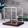 Square black background Newton pendulum billiard ball balance ball office desk decoration gift for students