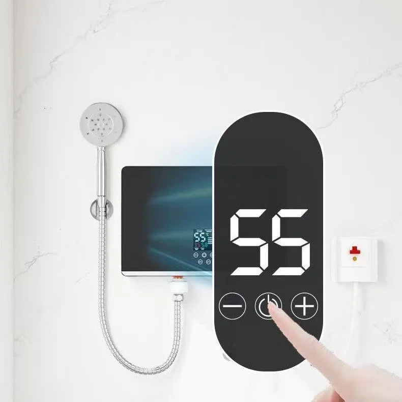 Instant Electric Water Heater, Intelligent Constant Temp Aluminum Cast Heater for Shower & Kitchen