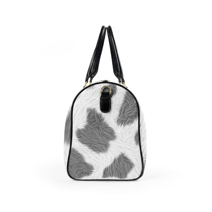 Faux Leather Travel Bag