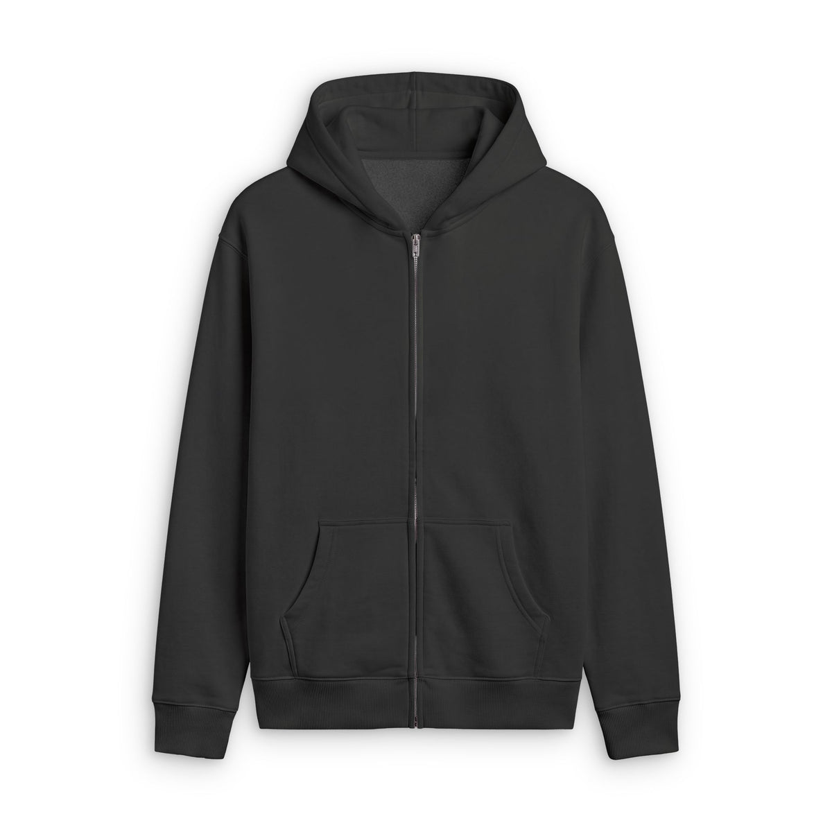 Unisex Relax Faded Zip Hood