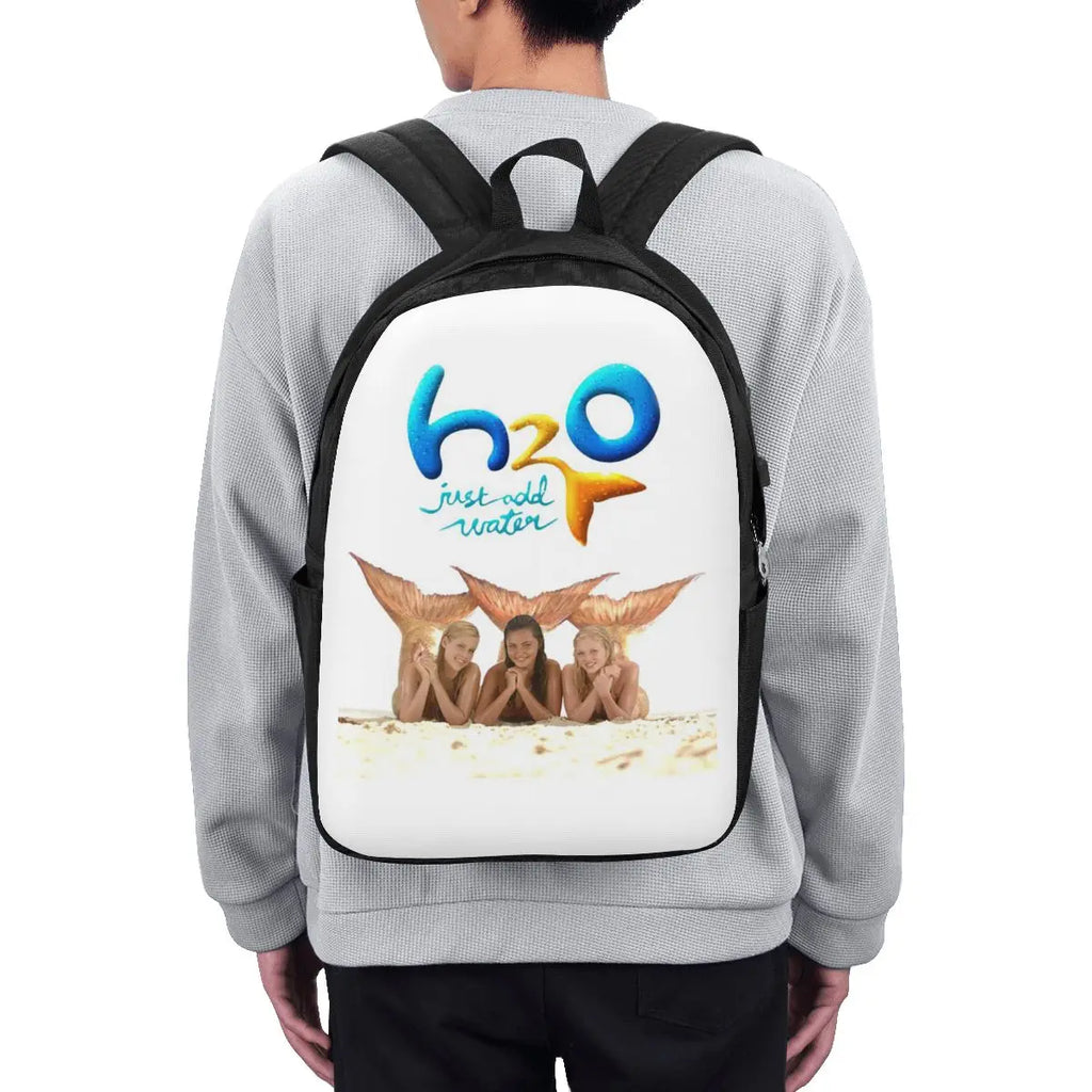 Cartoon Anime H2O Just Add Water Backpack Travel Notebook Bag Computer College Student School Bag Laptop Shoulder Bags