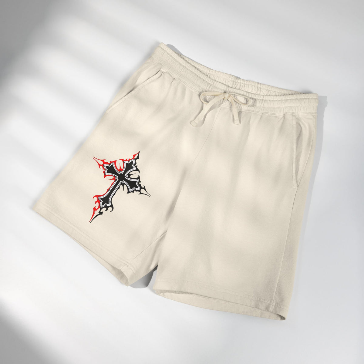 Unisex Garment-Dyed Lightweight Fleece Sweat Shorts