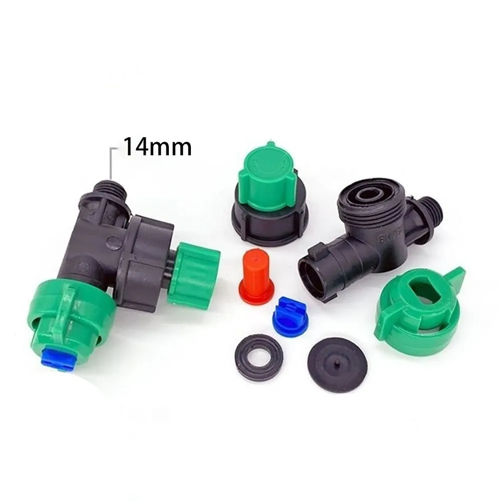 5pcs Spray Tube Fittings Pipe Clamp, Prevent Dripping Garden Watering, Agricultural Sprayer Nozzle Tool Plant Protection Machine