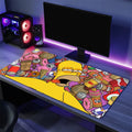 Cartoon T-The Cool S-Simpsons For Keyboard Office Large Mouse Mat Pad Computer Game Big Anti-slip Rubber PC Mice