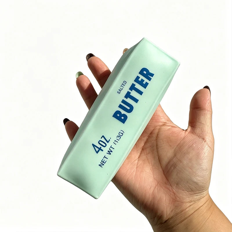 Butter Stick Squishy Stress Ball Fidget Toy Crunchy Squeeze Toy Round Blocks Filled ASMR Anti Stress Release Hand Relax Gift Toy