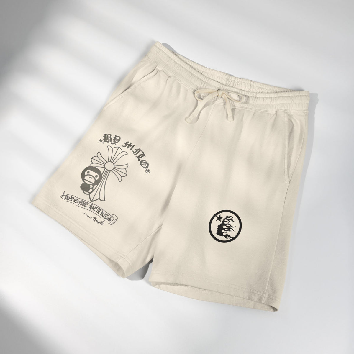 Unisex Garment-Dyed Lightweight Fleece Sweat Shorts
