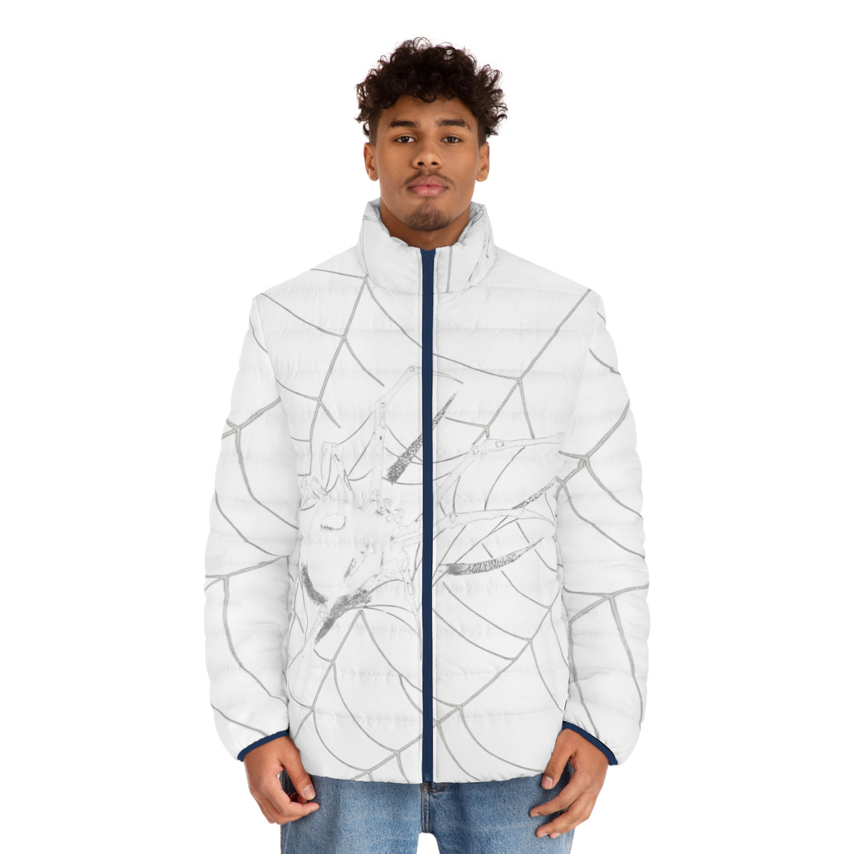 Men's Puffer Jacket (AOP)