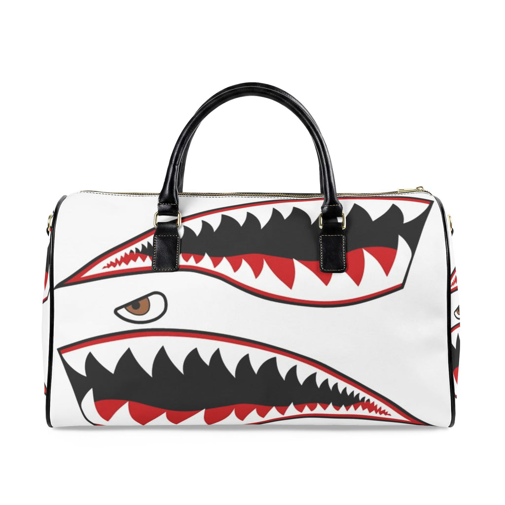 Faux Leather Travel Bag