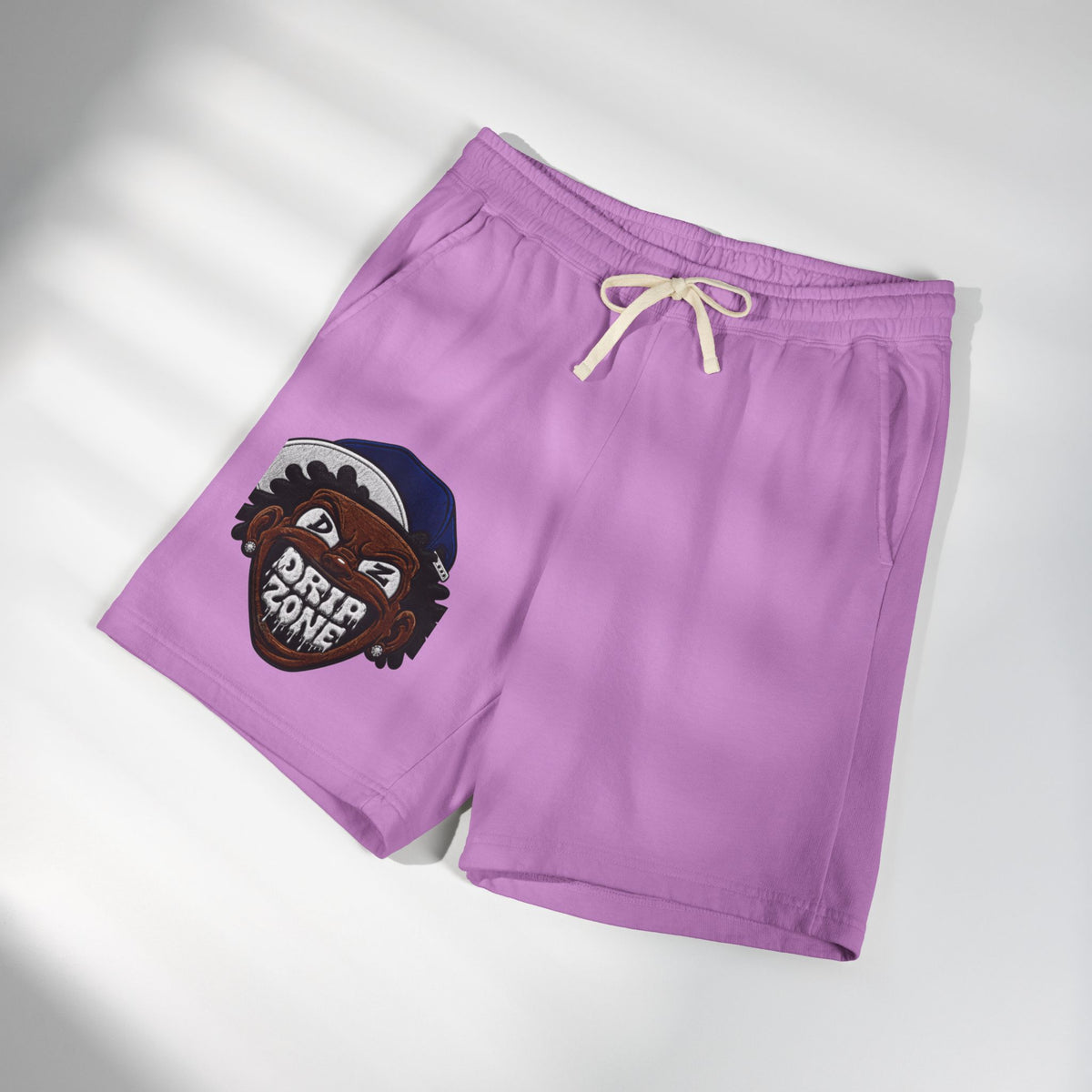 Unisex Garment-Dyed Lightweight Fleece Sweat Shorts