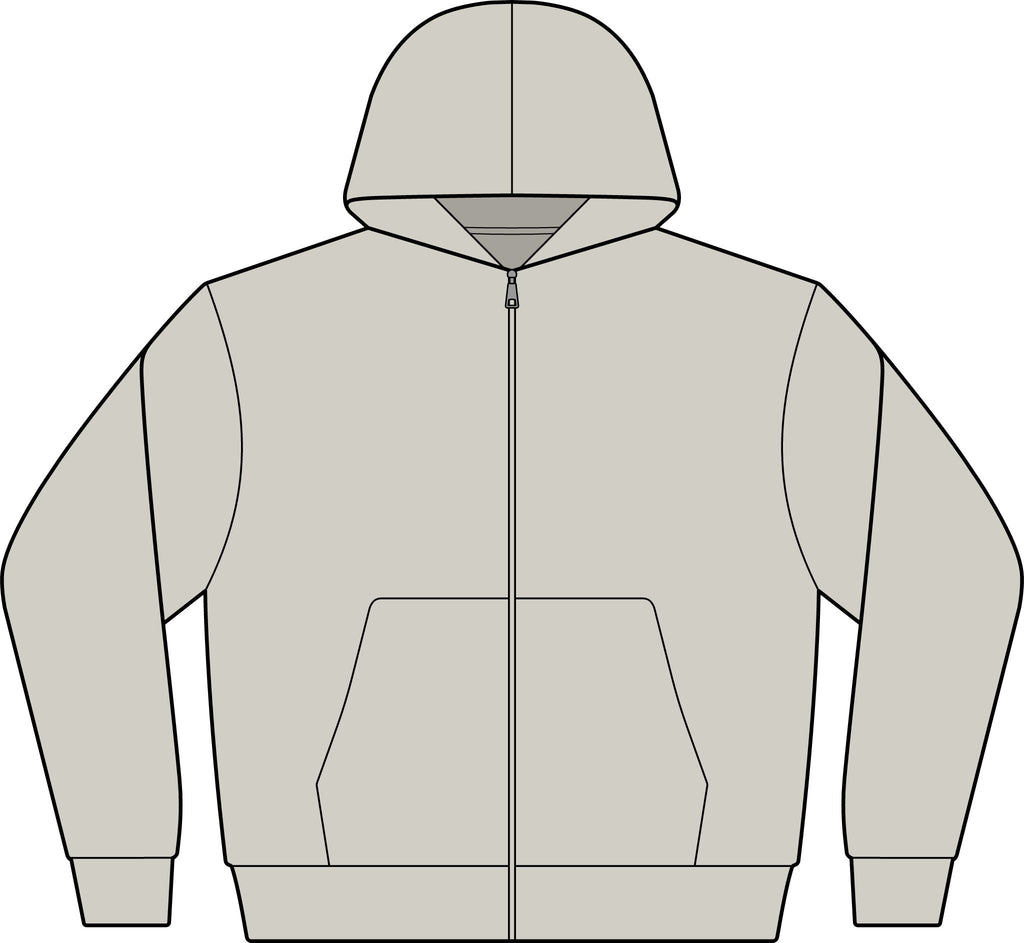 Unisex 10 oz Full-Zip Hoodie Sweatshirt