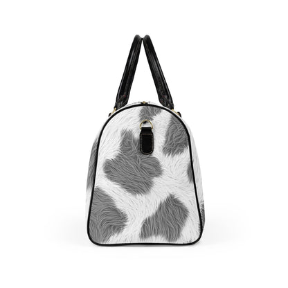 Faux Leather Travel Bag