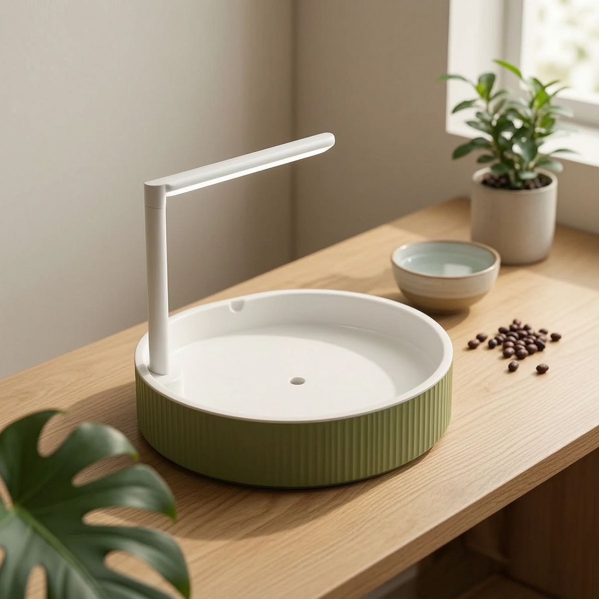 Parrot Bath Basin Green and White Bird Shower Bath Parrot Bathtub Plastic Pet Accessory Transparent