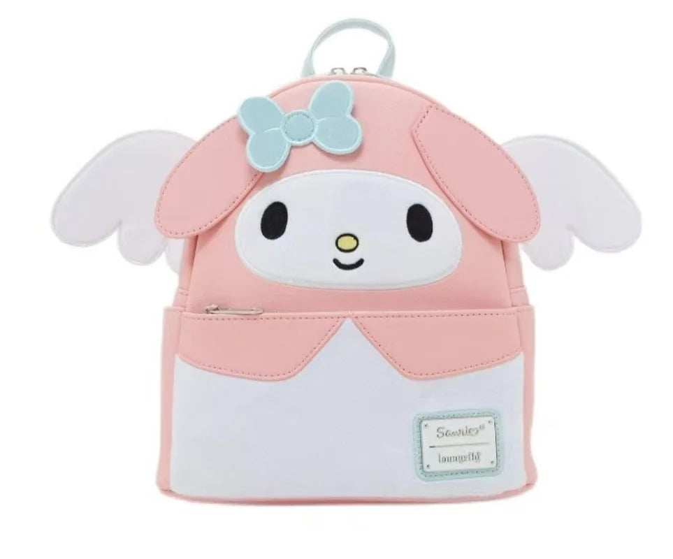 New Pink Faux Leather Mini Backpack For Women, Casual Daily Travel Outdoor Small Daypack Ladies Lightweight Shoulder Bag