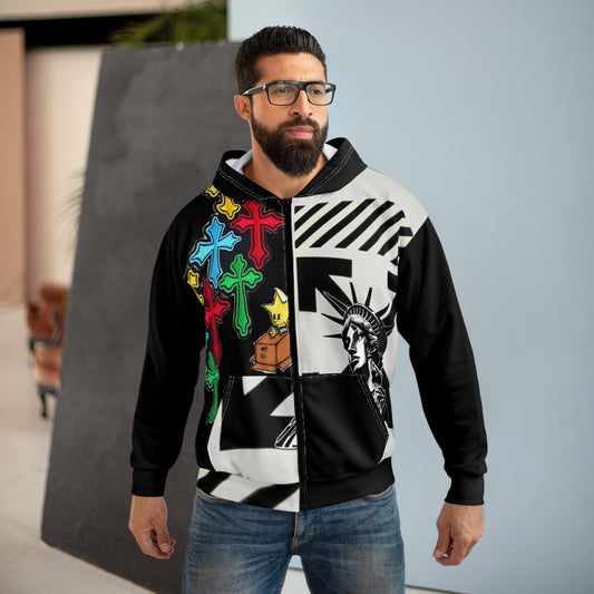 Unisex Zip Hoodie (AOP)