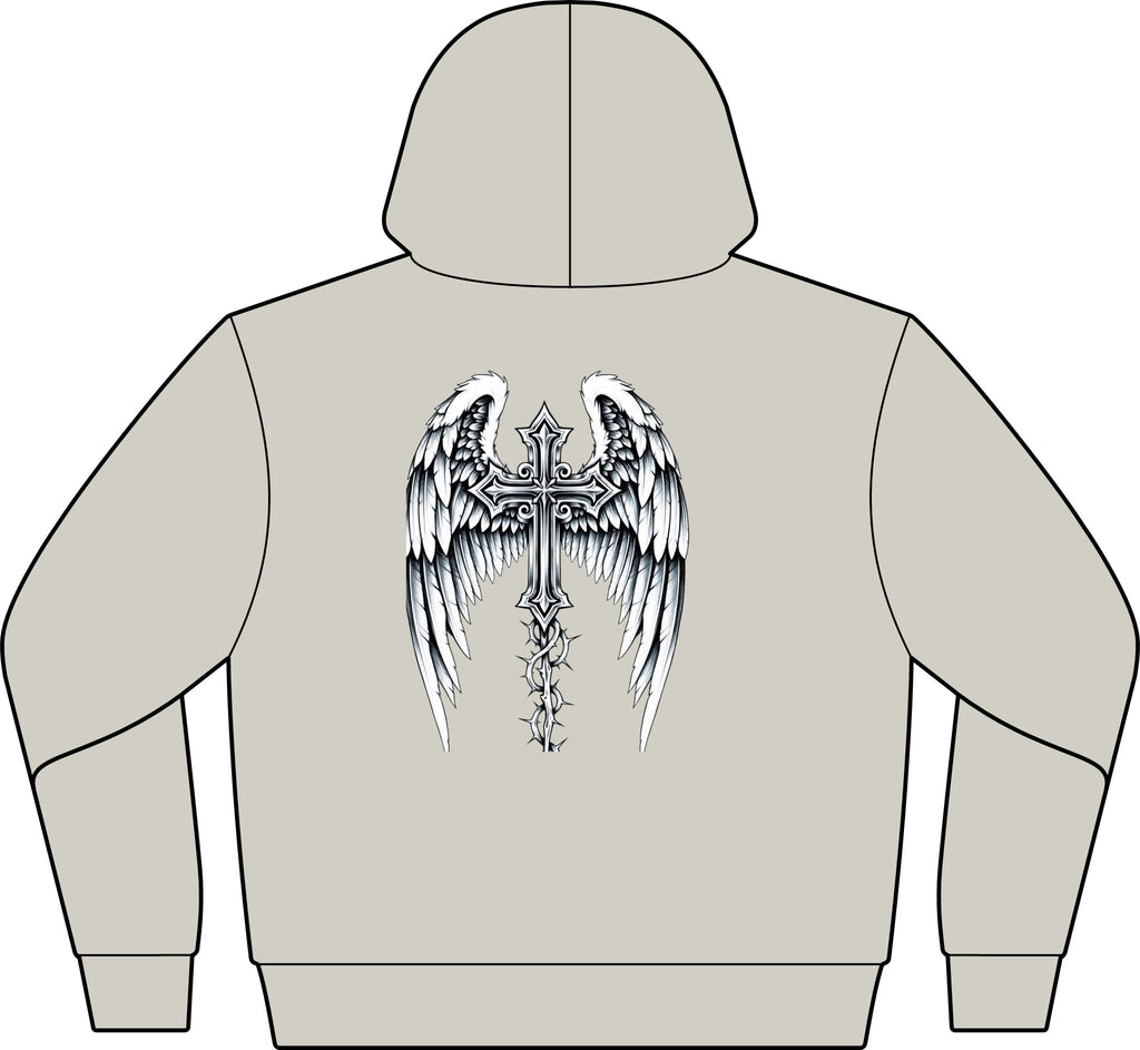 Unisex 10 oz Full-Zip Hoodie Sweatshirt