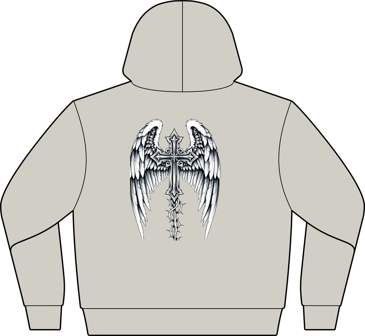 Unisex 10 oz Full-Zip Hoodie Sweatshirt