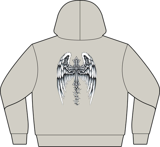 Unisex 10 oz Full-Zip Hoodie Sweatshirt