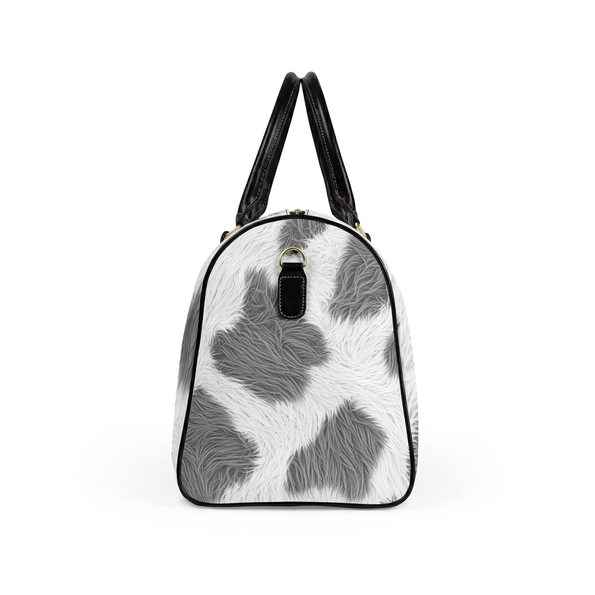 Faux Leather Travel Bag