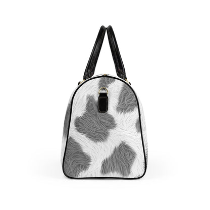 Faux Leather Travel Bag
