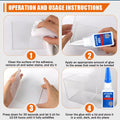 LOOLIFL 1-5PCS 495 Super Glue Instant Quick-Drying Cyanoacrylate Adhesive Leather Rubber Wood Metal Strong Bond Liquid Glue 20G