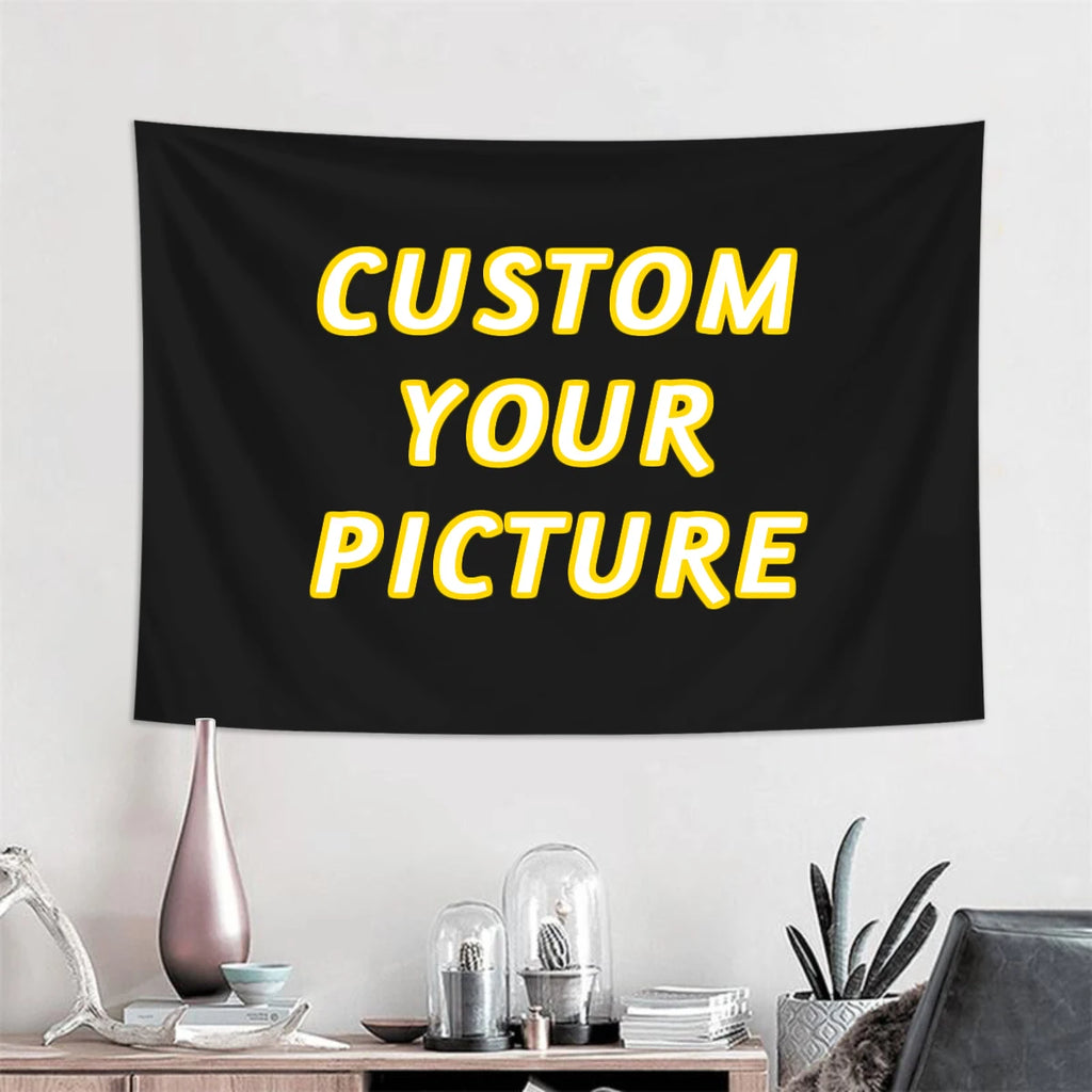 1pc Customized tapestries, customized banners and logo backgrounds,