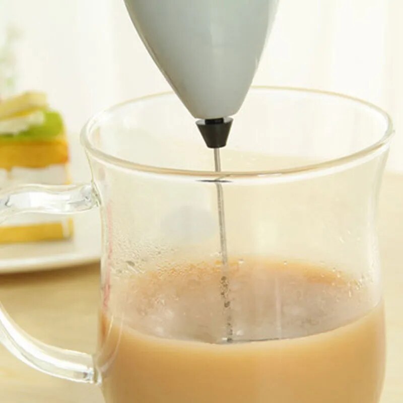 Wireless Milk Foamer Coffee Whisk Mixer Electric Blender Egg Beater