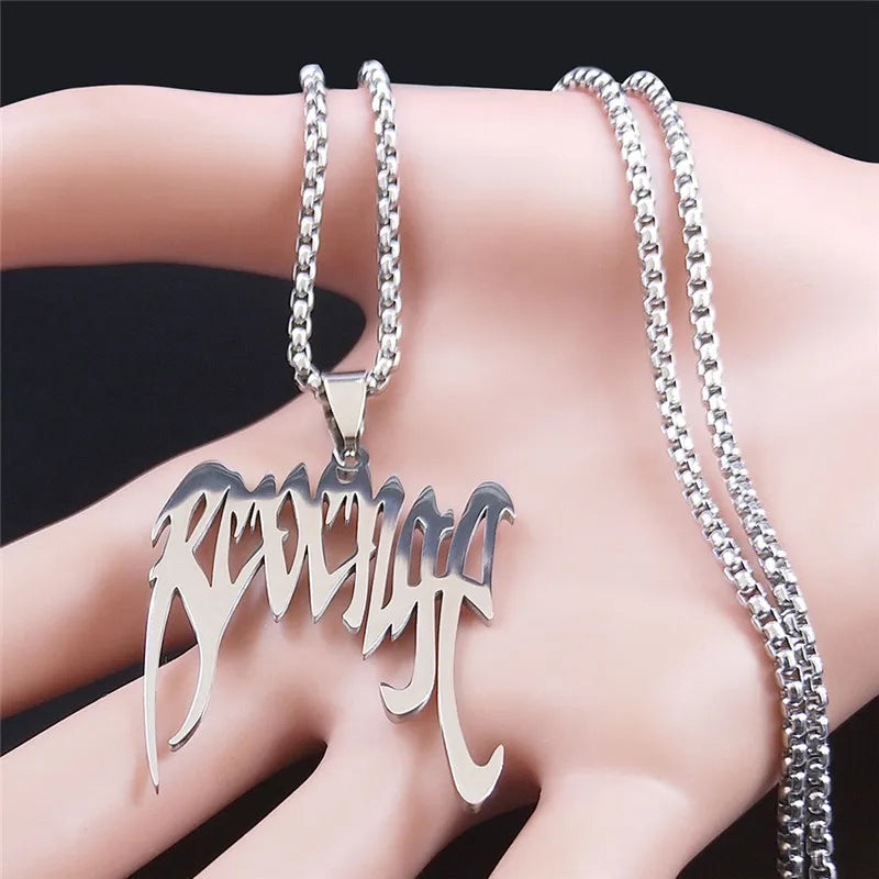 Punk Broken Stainless Steel Spiked Choker Necklace Women/Men Silver