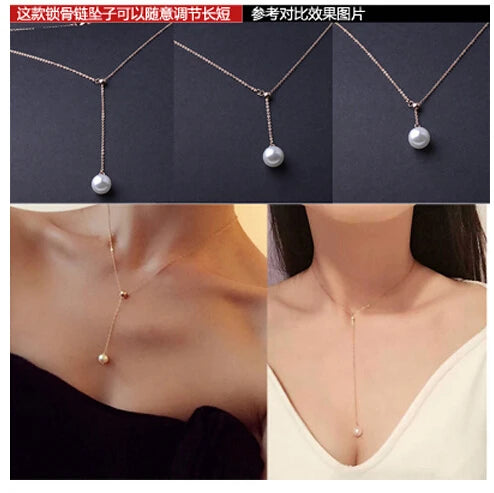 New Sailor Moon Collares Imitation Pearl Pendant Necklace For Women