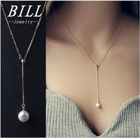 New Sailor Moon Collares Imitation Pearl Pendant Necklace For Women