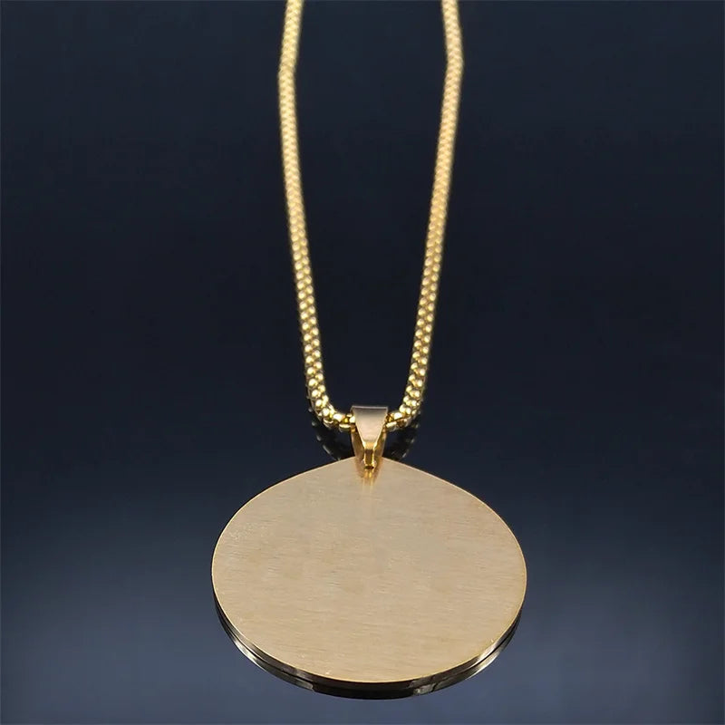 Jewish Bible Stainless Steel Hexagram Chain Necklace Women/Men 72