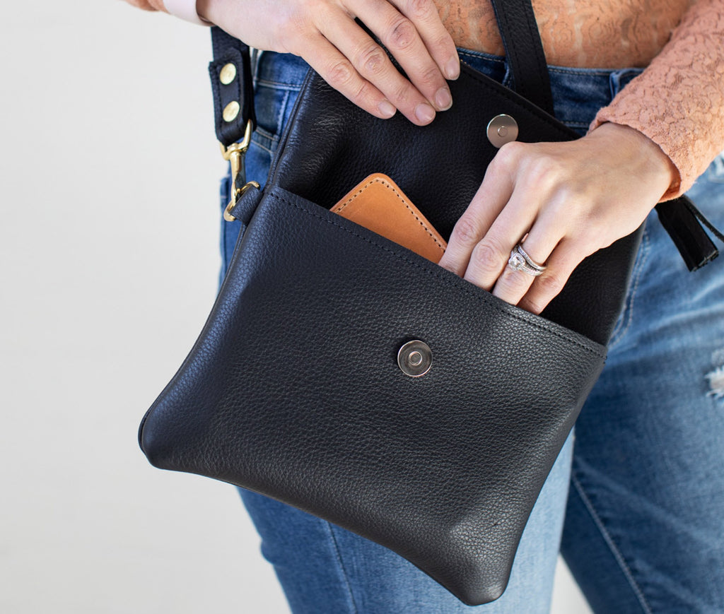 Foldover Crossbody Purse