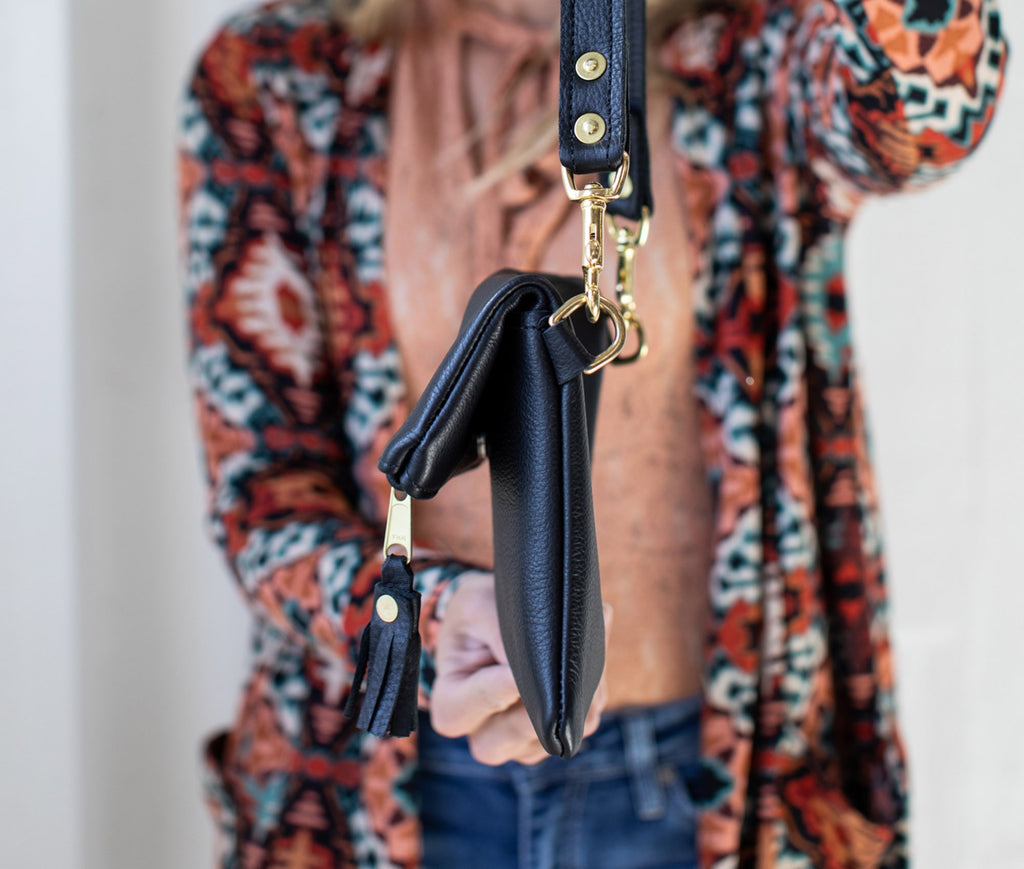 Foldover Crossbody Purse