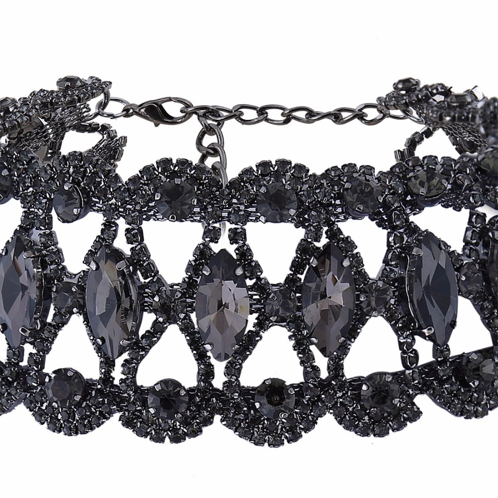 Big Accessories Statement Necklaces | Collar Necklace Rhinestones