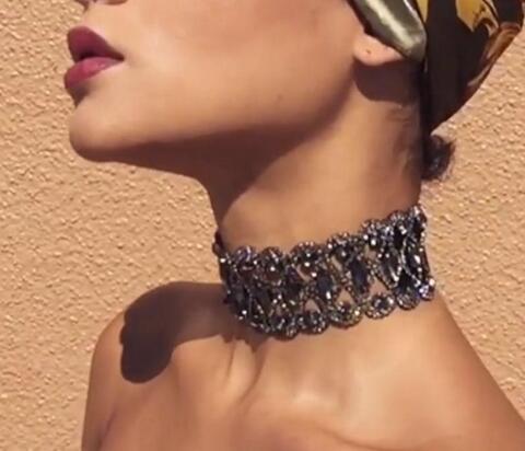 Big Accessories Statement Necklaces | Collar Necklace Rhinestones