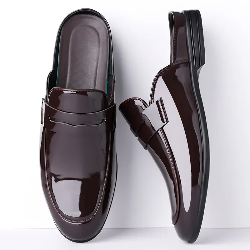 High Quality New Designer Half Slippers Fashion Shoes for Man Men's
