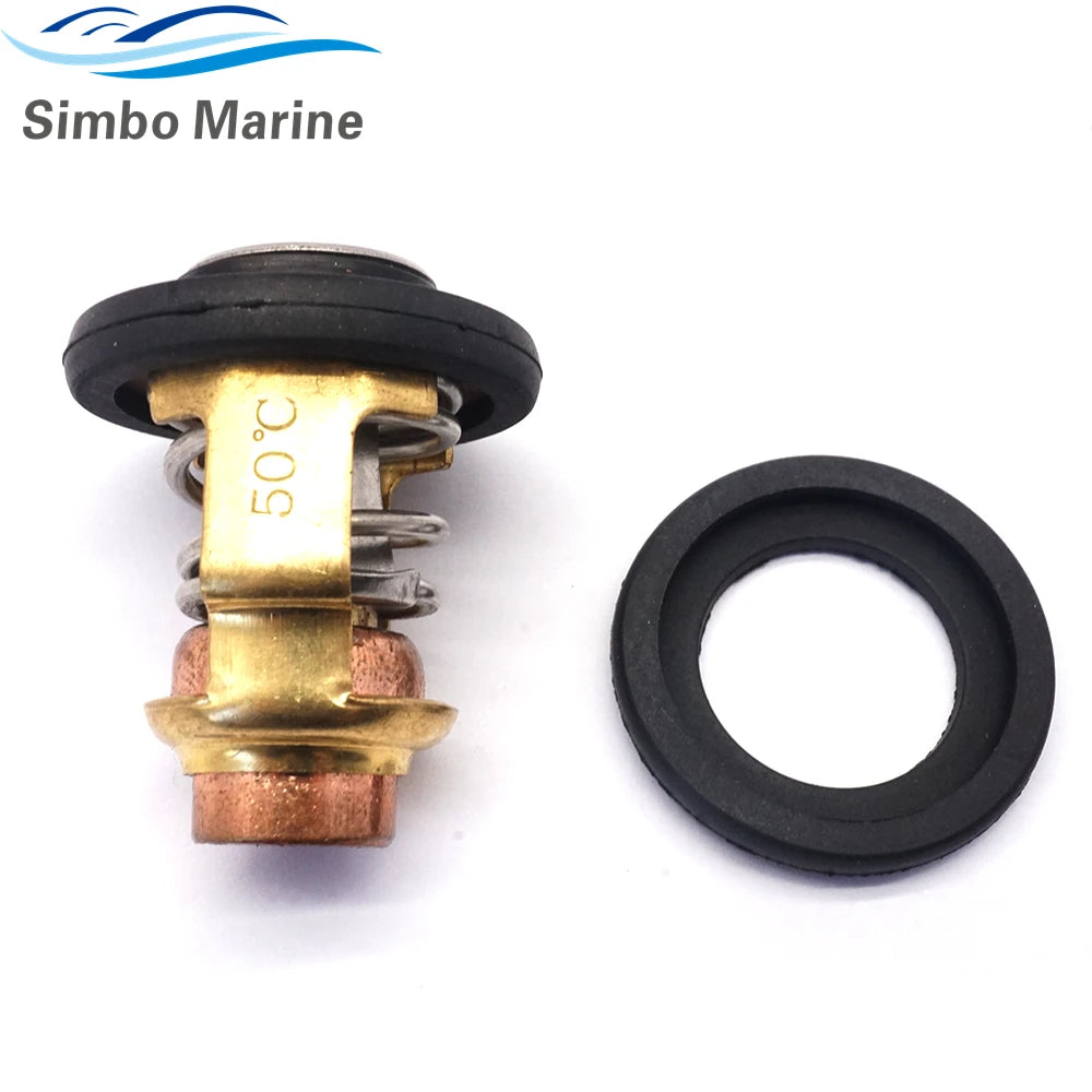 6E5-12411 Thermostat For Yamaha 2 Stroke 4 5 6 8 30 150 175 200 HP