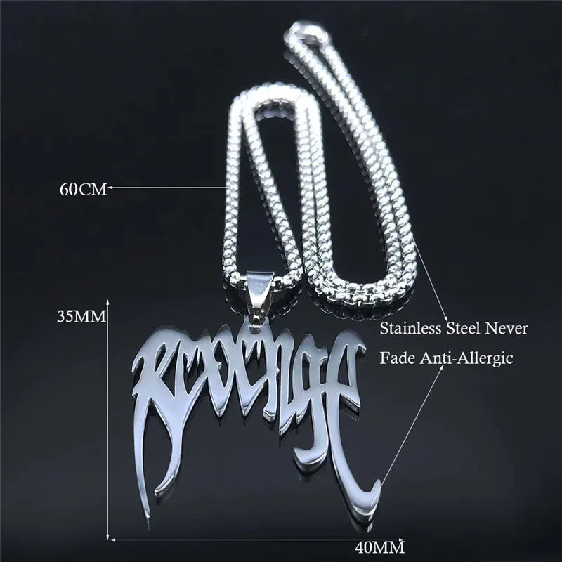 Punk Broken Stainless Steel Spiked Choker Necklace Women/Men Silver