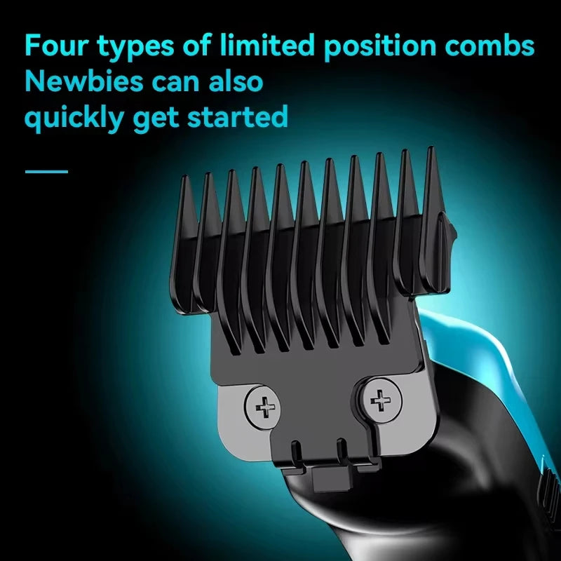 Kemei KM-264 Rechargeable Electric Hair Clipper High Speed Motor